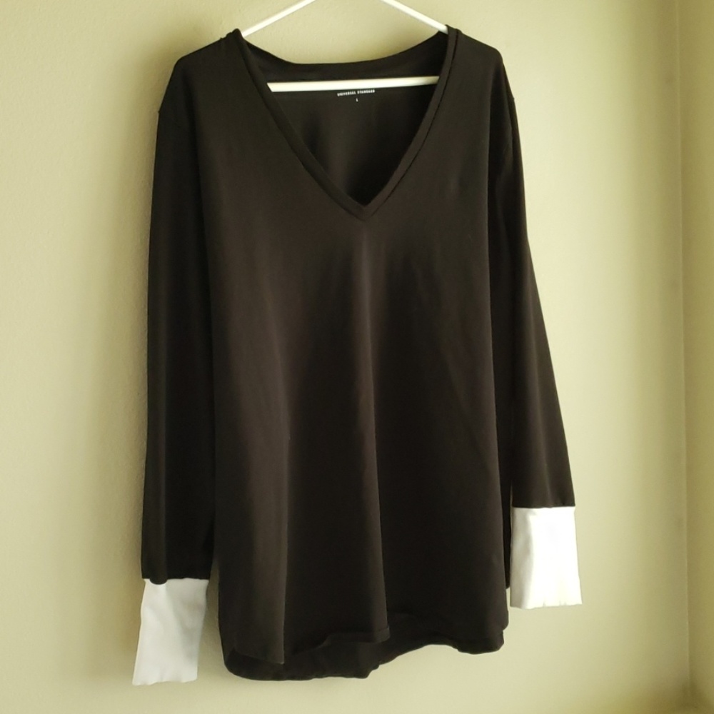 Universal Standard Long Sleeve Shirt Large